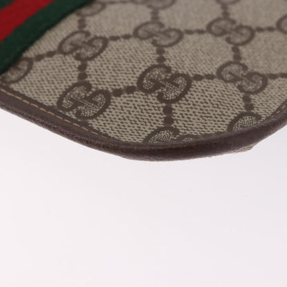 Gucci Sherry line Canvas, Beige, PVC, Clutch