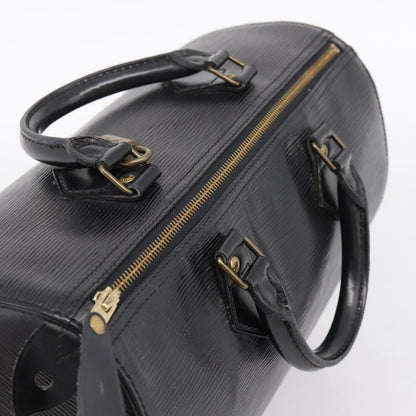 Louis Vuitton Speedy Epi Leather, Black, Leather, Handbag