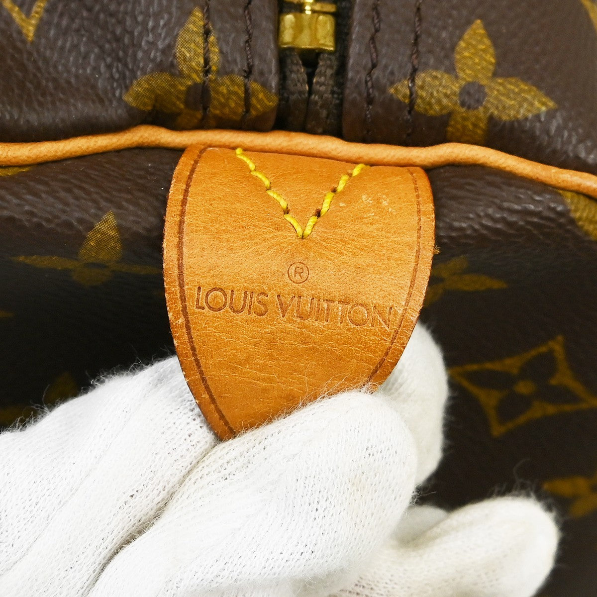 Louis Vuitton Keepall Monogram Canvas, Brown, Canvas, Travel Bag