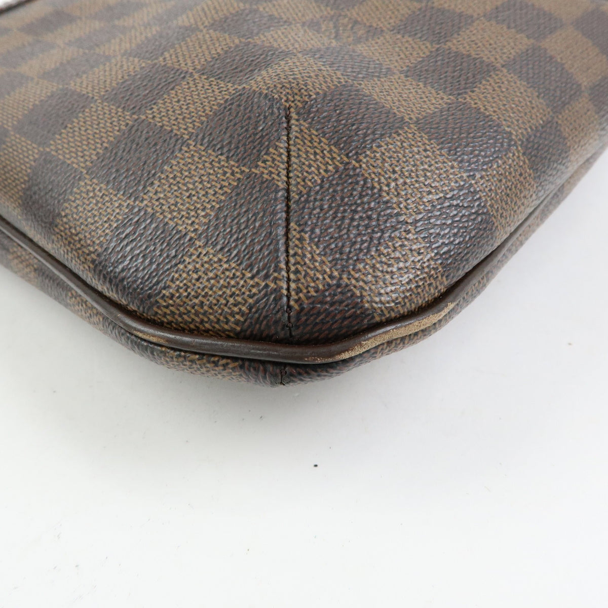 Louis Vuitton Bloomsbury Damier, Brown, Canvas, Shoulder Bag