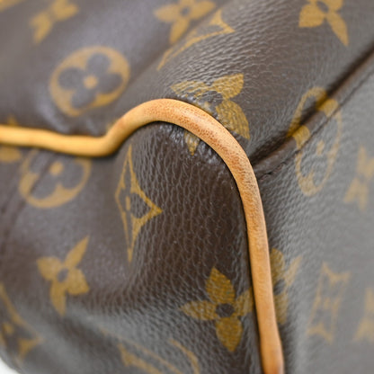 Louis Vuitton Manhattan Monogram, Brown, Canvas, Handbag
