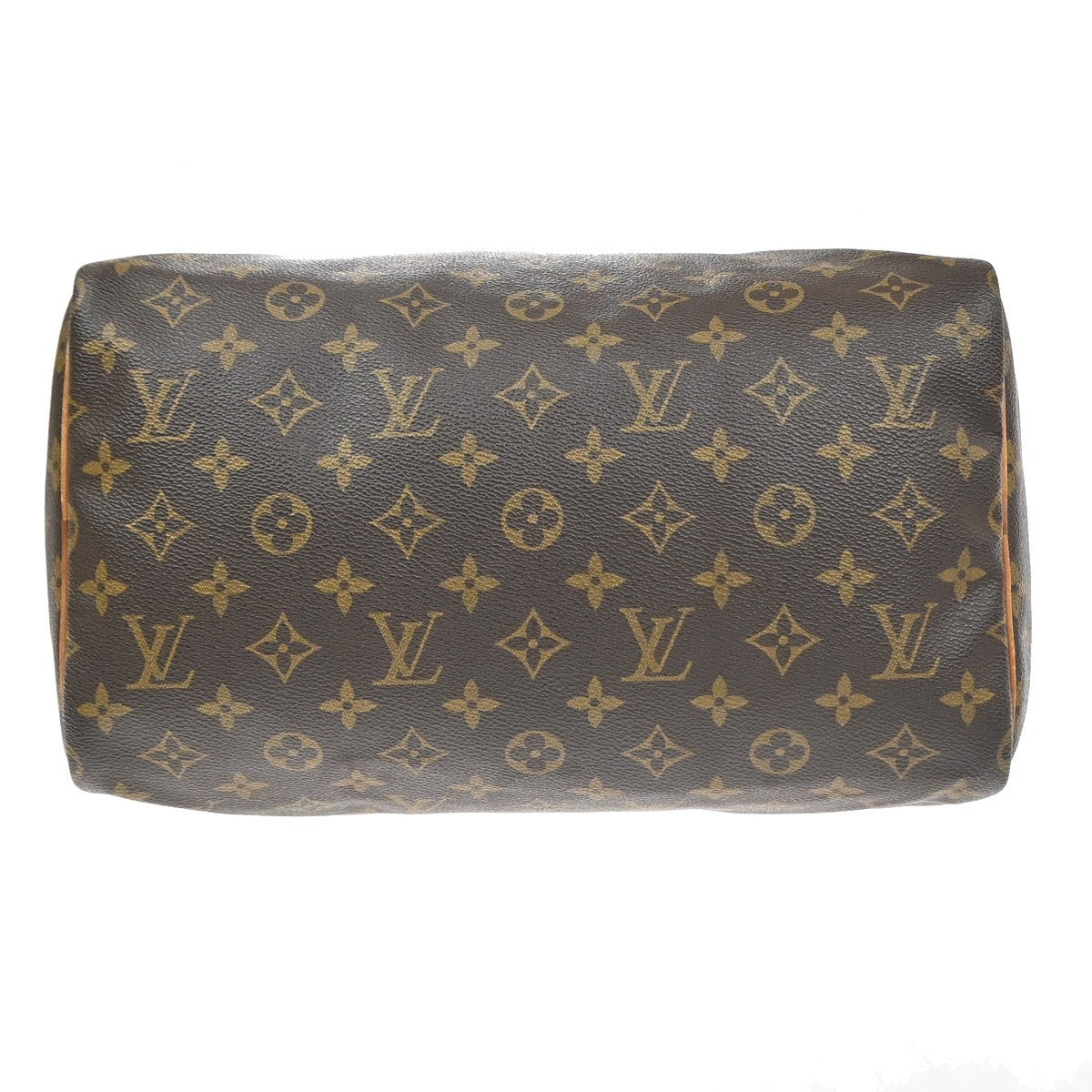 Louis Vuitton Speedy Monogram Canvas, Brown, Leather, Handbag