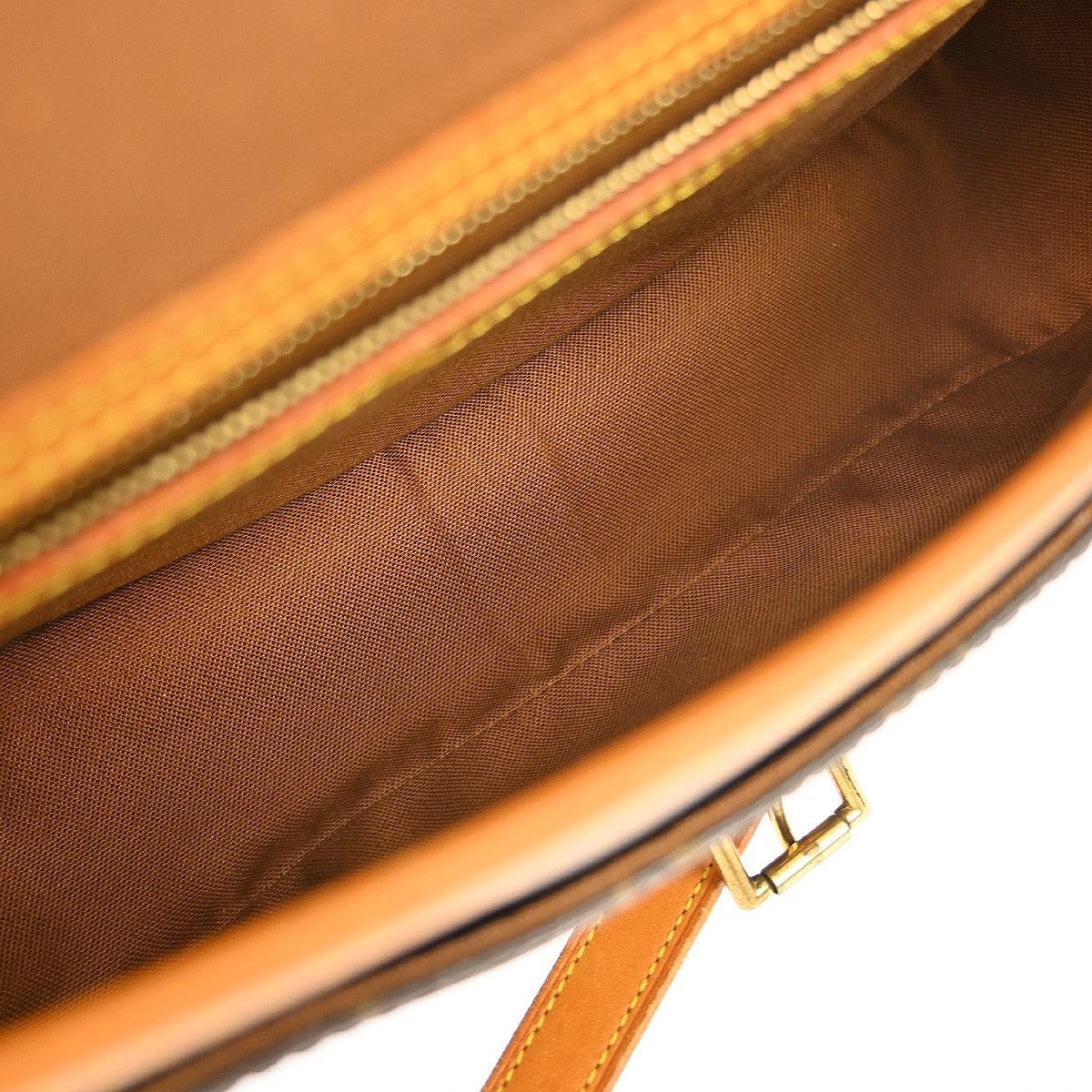 Louis Vuitton Sologne Monogram Canvas, Brown, Canvas, Handbag