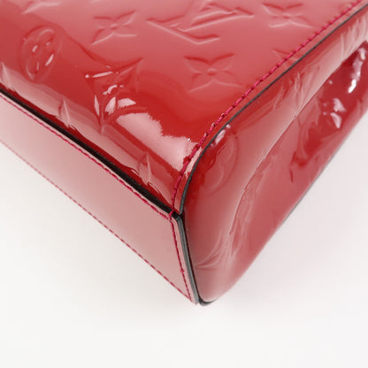 Louis Vuitton Catalina Monogram Vernis, Red, Patent Leather, Handbag