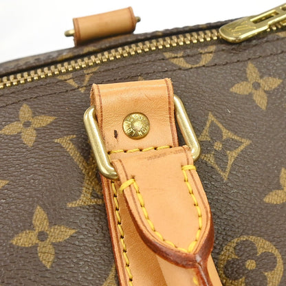Louis Vuitton Keepall Monogram Canvas, Brown, Canvas, Travel Bag