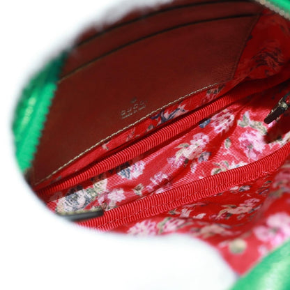 Gucci Trapuntata Camera Quilted Laminated Leather, Red, Leather, Shoulder Bag