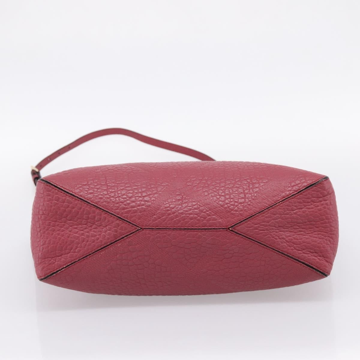 Burberry Clifton Convertible Heritage Grained Leather, Red, Leather, Tote Bag
