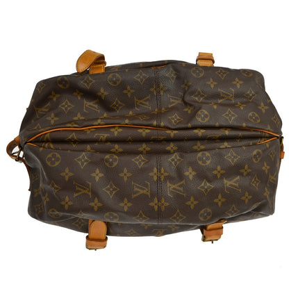 Louis Vuitton Saumur Monogram, Brown, Canvas, Shoulder Bag
