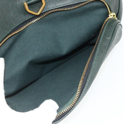 Louis Vuitton Cassiar Taiga Leather, Green, Leather, Backpack