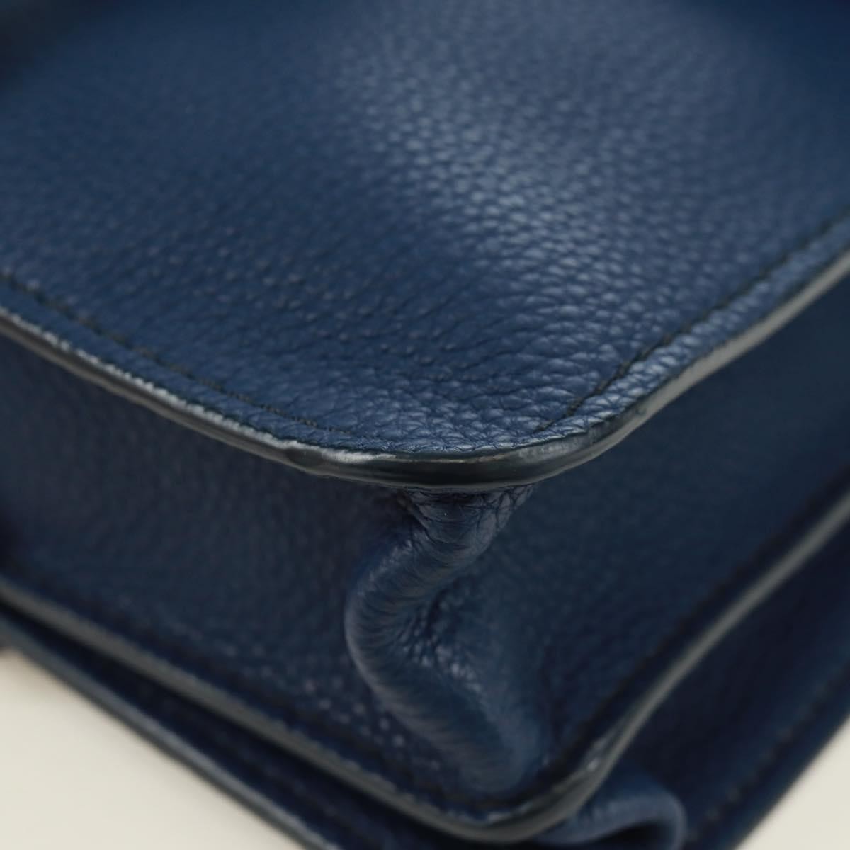 Chloe Aby Day Leather, Blue, Leather, Handbag