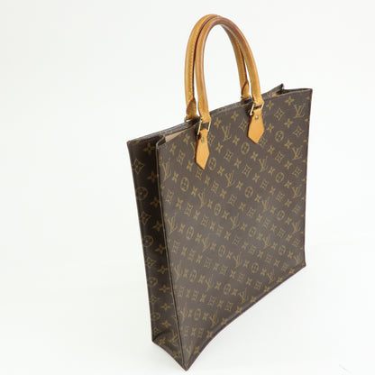 Louis Vuitton Vintage Sac Plat Monogram Canvas, Brown, Canvas, Handbag