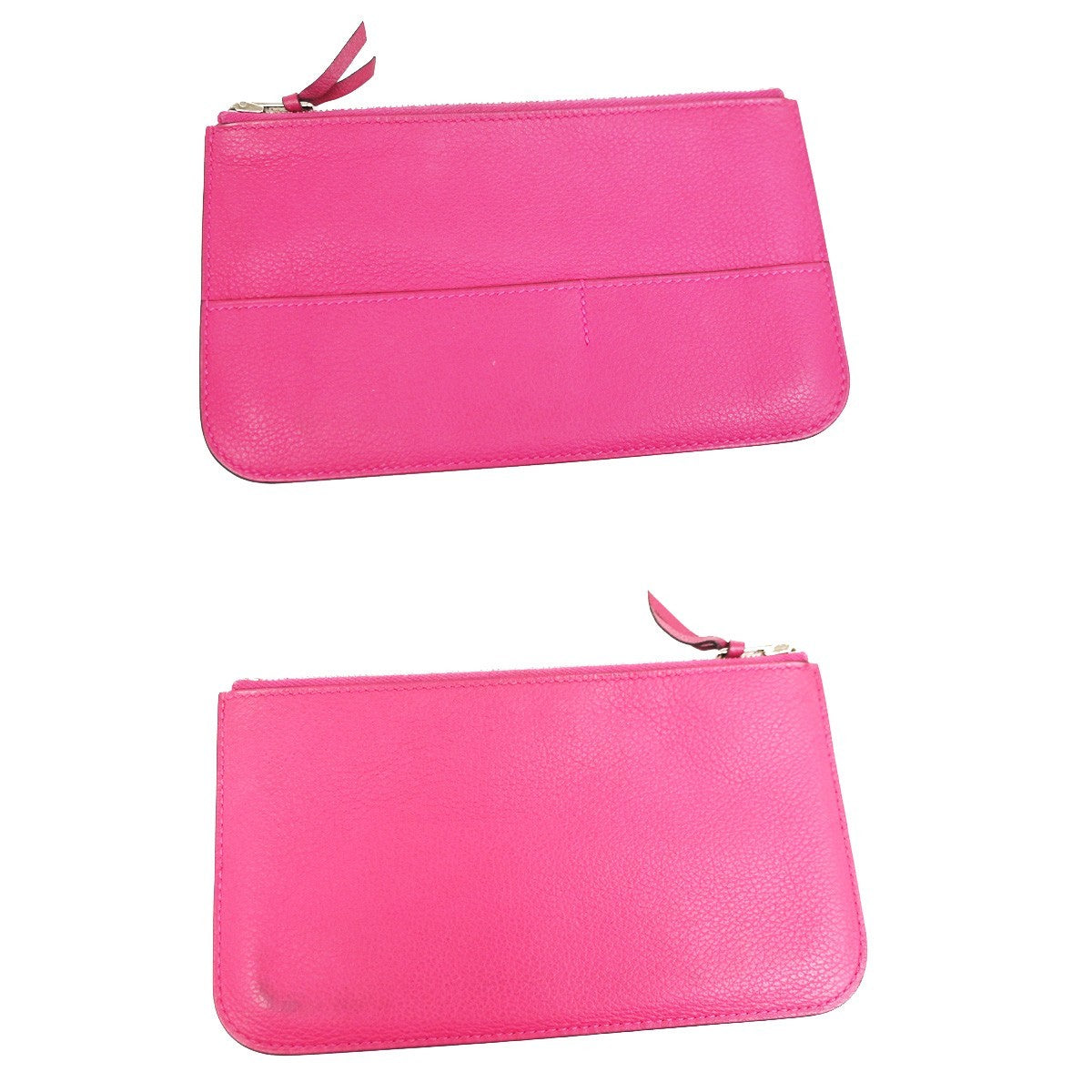 Hermes Dogon Duo Combined Leather, Pink, Leather, Wallet