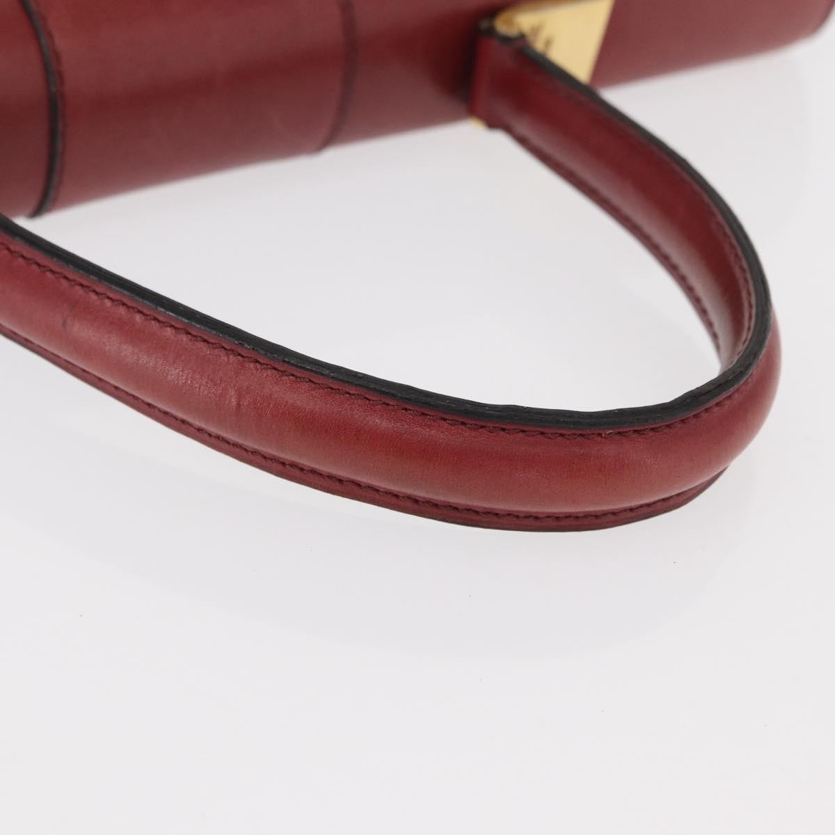 Celine Handbag Leather, Red, Leather, Handbag