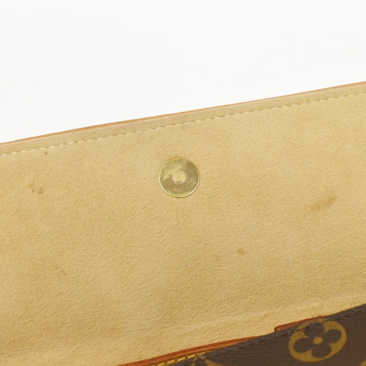 Louis Vuitton Twin Monogram Canvas, Brown, Canvas, Clutch