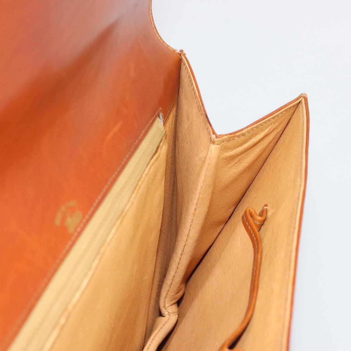 Gucci Vintage clutch Leather, Brown, Leather, Clutch