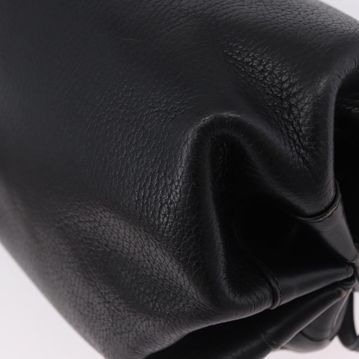 Gucci Shoulder Leather, Black, Leather, Shoulder Bag