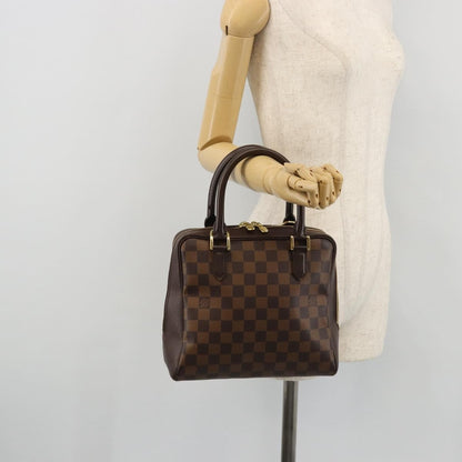 Louis Vuitton Triana Damier, Brown, Canvas, Handbag