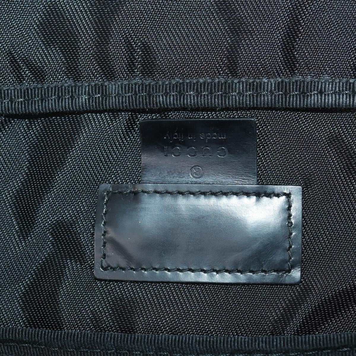 Gucci Vintage Nylon, Black, Nylon, Travel Bag