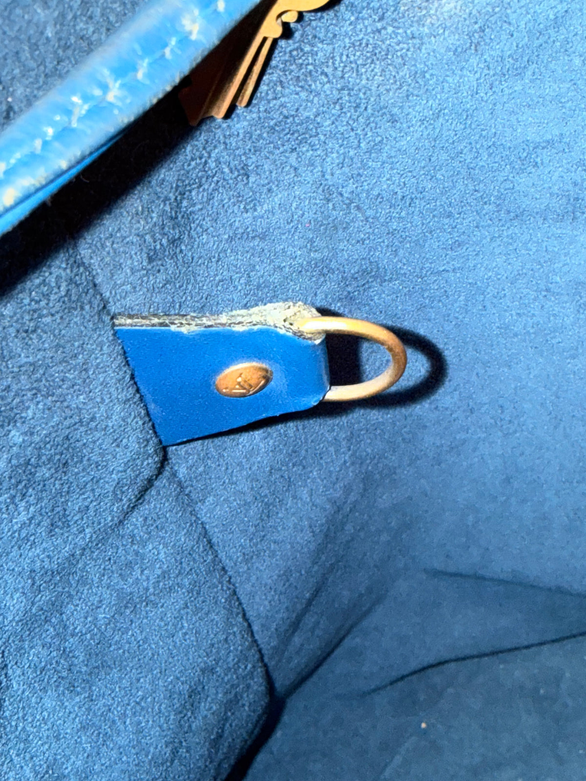 Louis Vuitton Noe Epi leather, Navy, Leather, Handbag