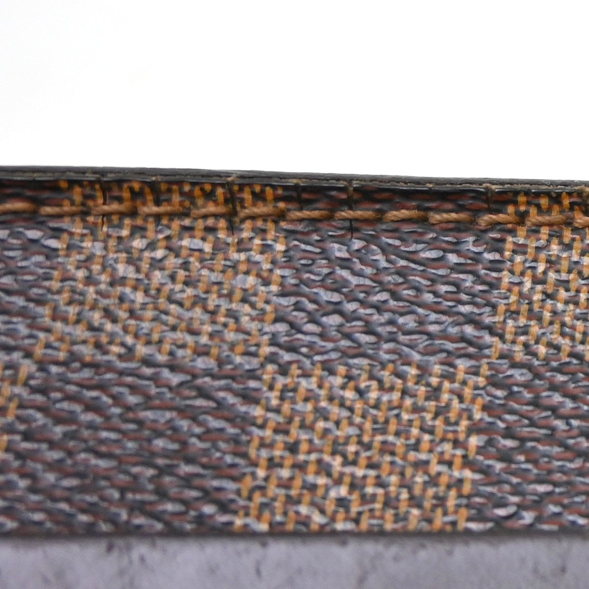 Louis Vuitton Pochette Saint Louis Damier Ebene, Brown, Canvas, Clutch