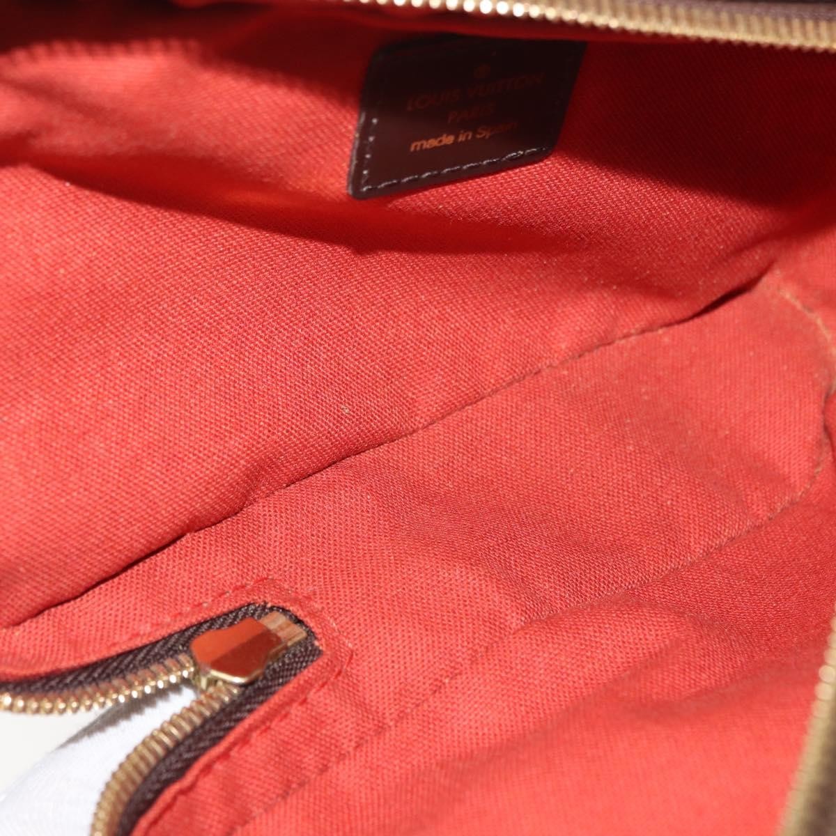 Louis Vuitton Geronimos Waist Damier Ebene, Brown, Canvas, Shoulder Bag