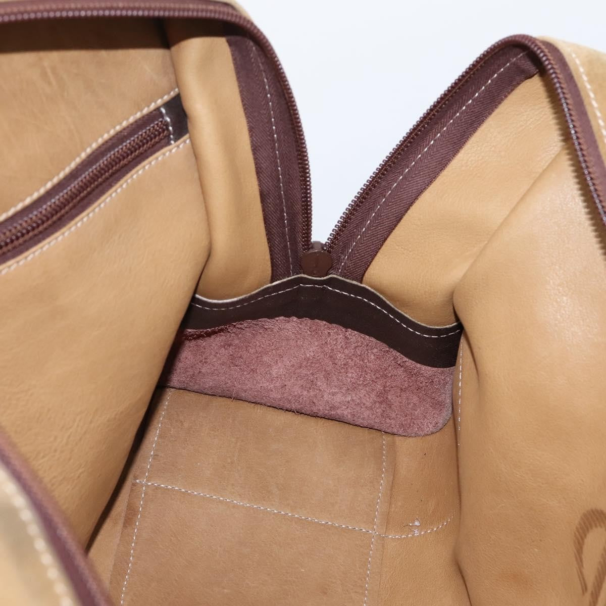 Loewe Amazona Suede, Beige, Suede, Handbag
