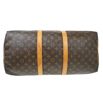 Louis Vuitton Keepall Monogram Canvas, Brown, Canvas, Travel Bag