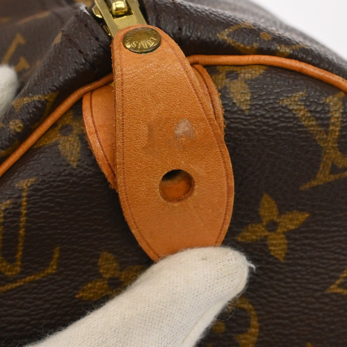 Louis Vuitton Speedy Monogram, Brown, Canvas, Handbag