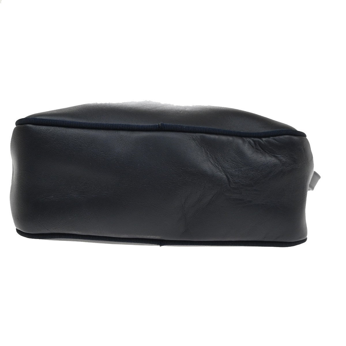 Salvatore Ferragamo Vara Bow Camera Leather, Navy, Leather, Shoulder Bag