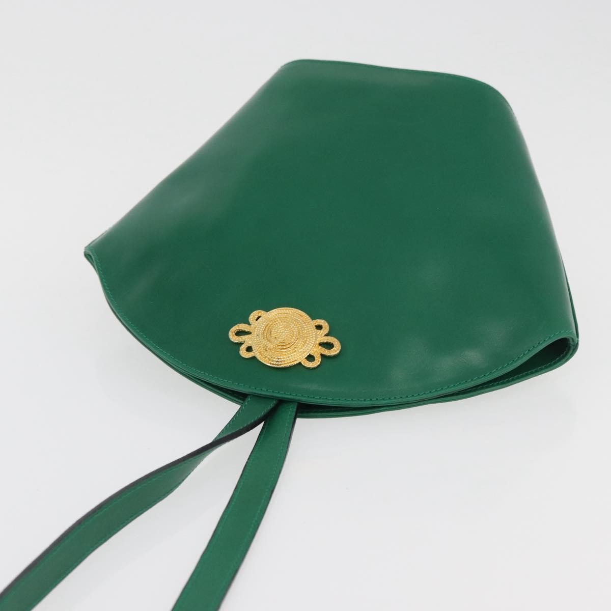 Salvatore Ferragamo Shoulder Bag Leather, Green, Leather, Shoulder Bag