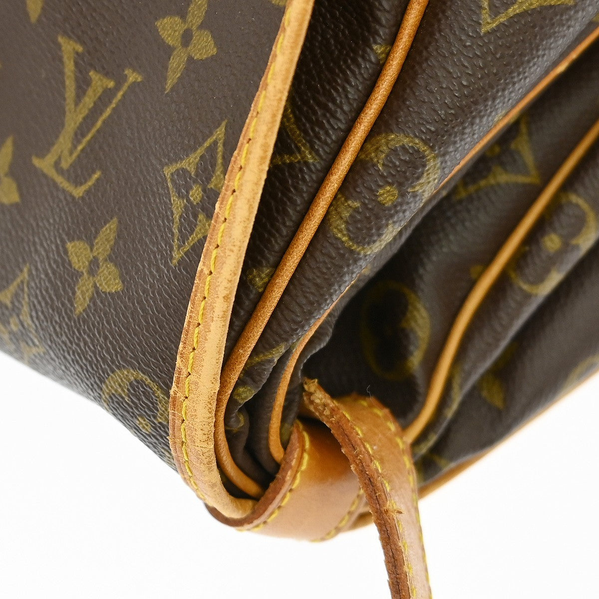 Louis Vuitton Saumur Monogram Canvas, Brown, Canvas, Shoulder Bag