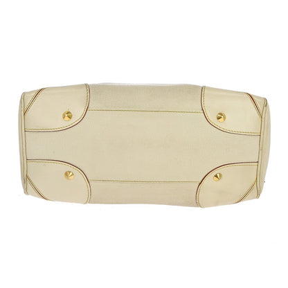 Louis Vuitton Suhali Le Majestueux Leather, White, Leather, Handbag