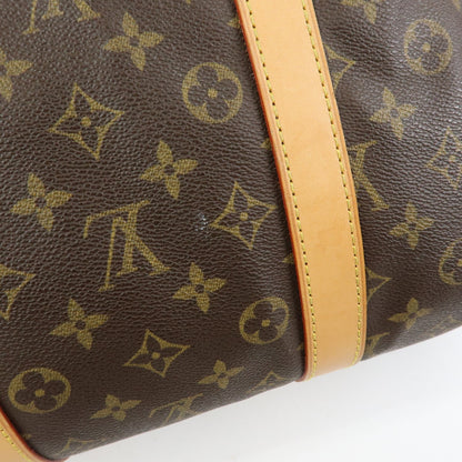 Louis Vuitton Keepall Monogram Canvas, Brown, Canvas, Travel Bag