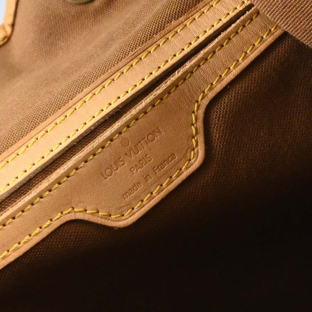 Louis Vuitton Vintage Montsouris Monogram Canvas, Brown, Canvas, Backpack