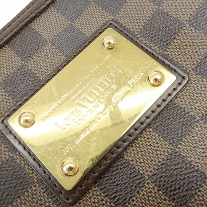Louis Vuitton Thames Damier, Brown, Canvas, Handbag