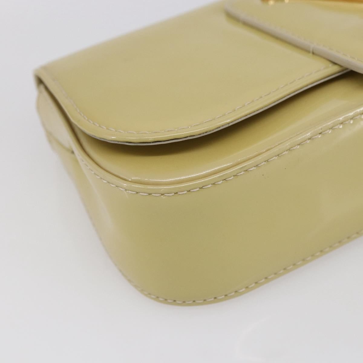 Louis Vuitton Sobe Clutch Patent, Beige, Patent Leather, Clutch