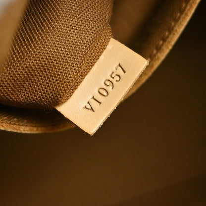 Louis Vuitton Alma Monogram, Brown, Canvas, Handbag