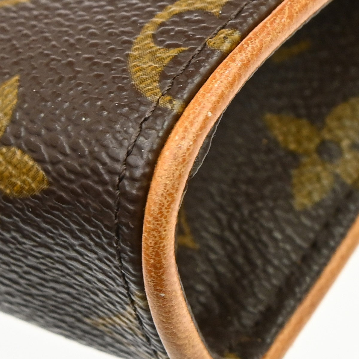 Louis Vuitton Florentine Monogram, Brown, Canvas, Clutch