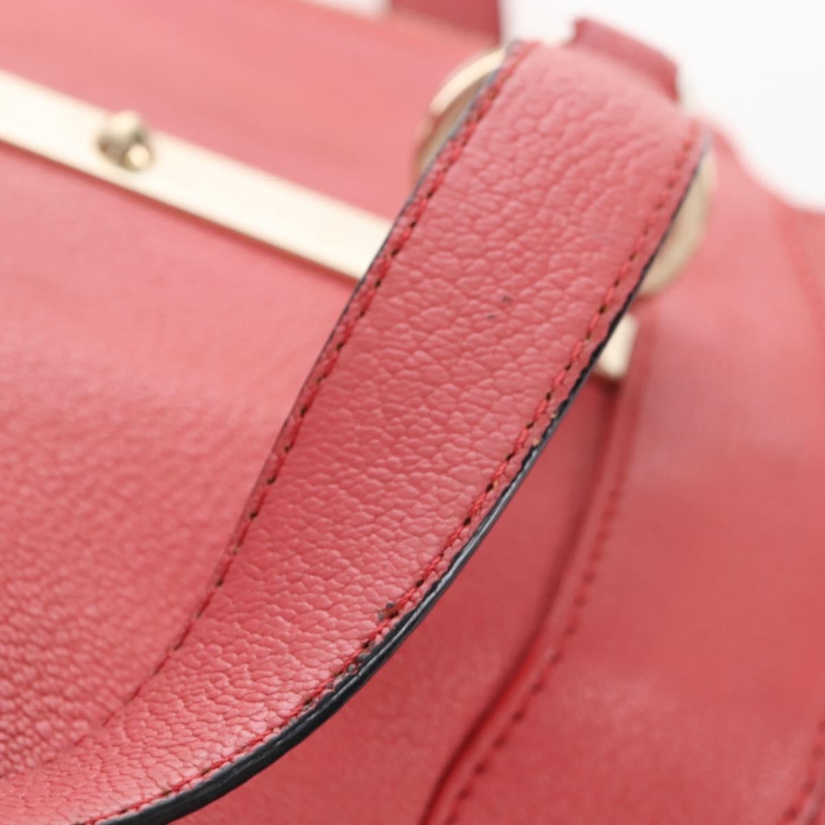Chloe Bridget Convertible Satchel Leather, Pink, Leather, Handbag