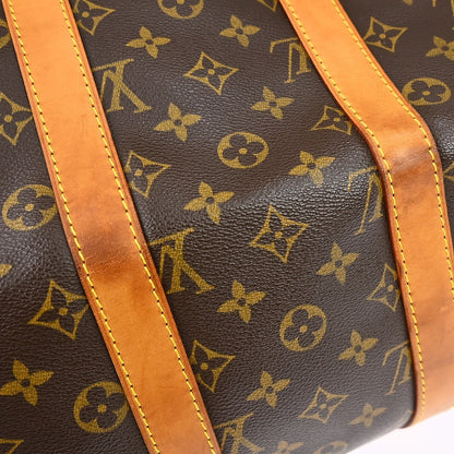 Louis Vuitton Keepall Monogram, Brown, Canvas, Travel Bag