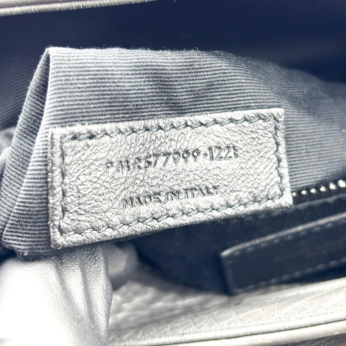 Saint Laurent Niki Shopping Matelasse Chevron Leather, Gray, Leather, Tote Bag
