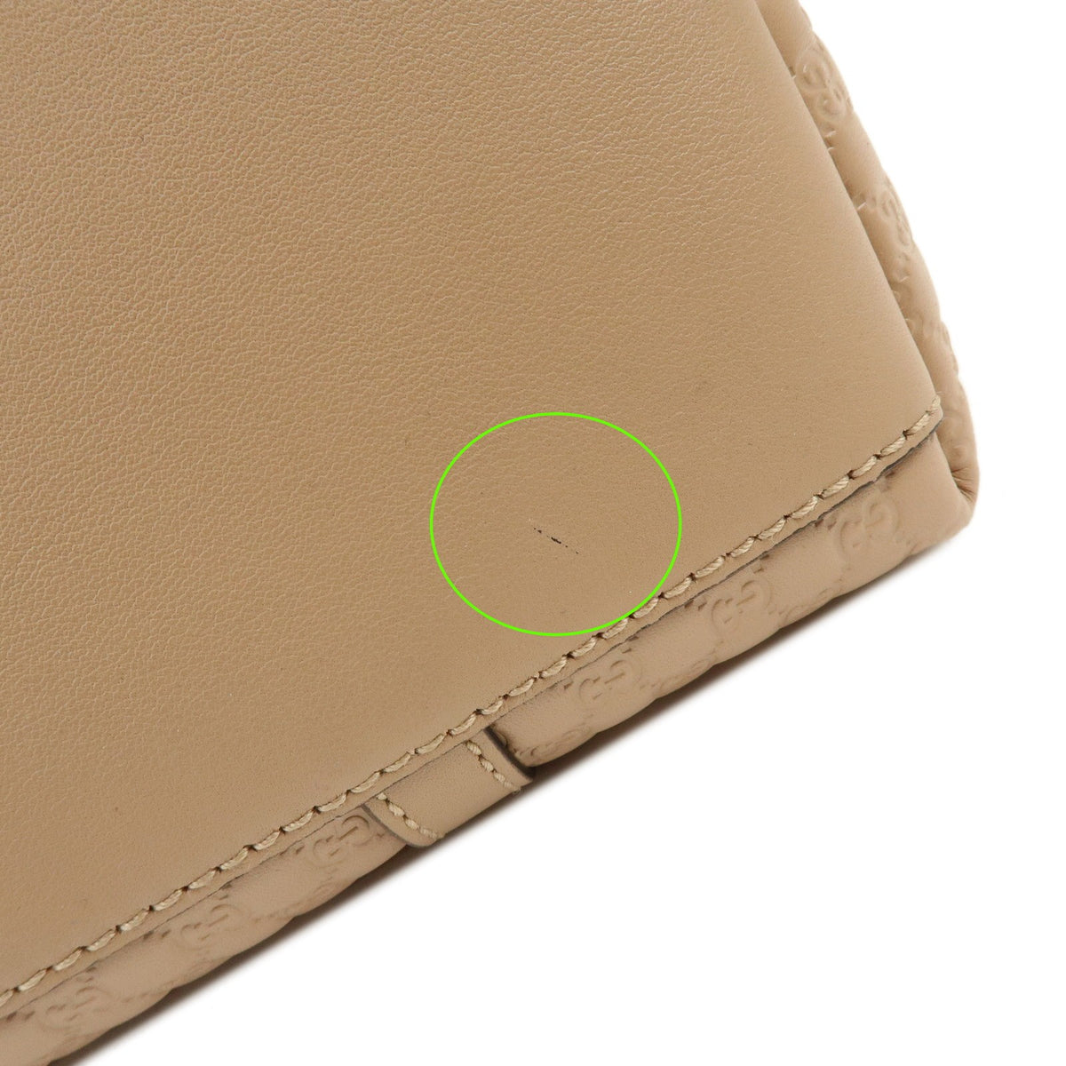 Gucci Margaux Microguccissima Leather, Beige, Leather, Tote Bag