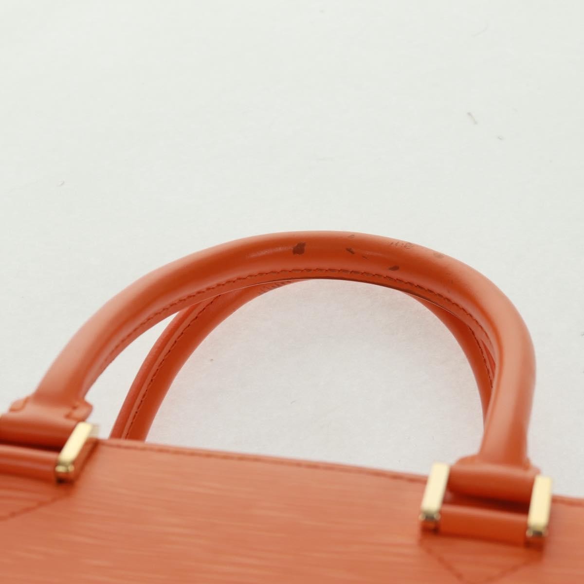 Louis Vuitton Pont Neuf Epi Leather, Orange, Leather, Handbag