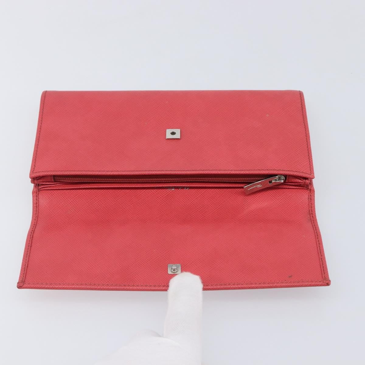 Salvatore Ferragamo Gancini Flap Saffiano Leather, Pink, Leather, Shoulder Bag