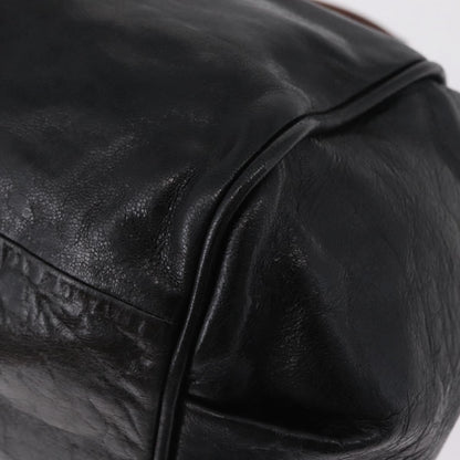 Chloe Ethel Leather, Black, Leather, Handbag