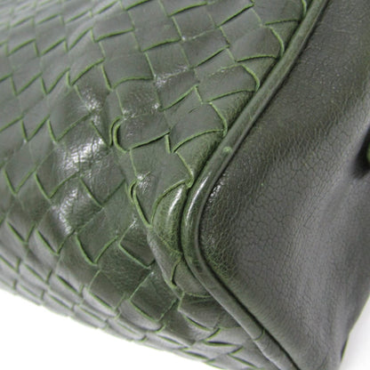 Bottega Veneta Toiletry Case Intrecciato Nappa, Green, Leather, Clutch
