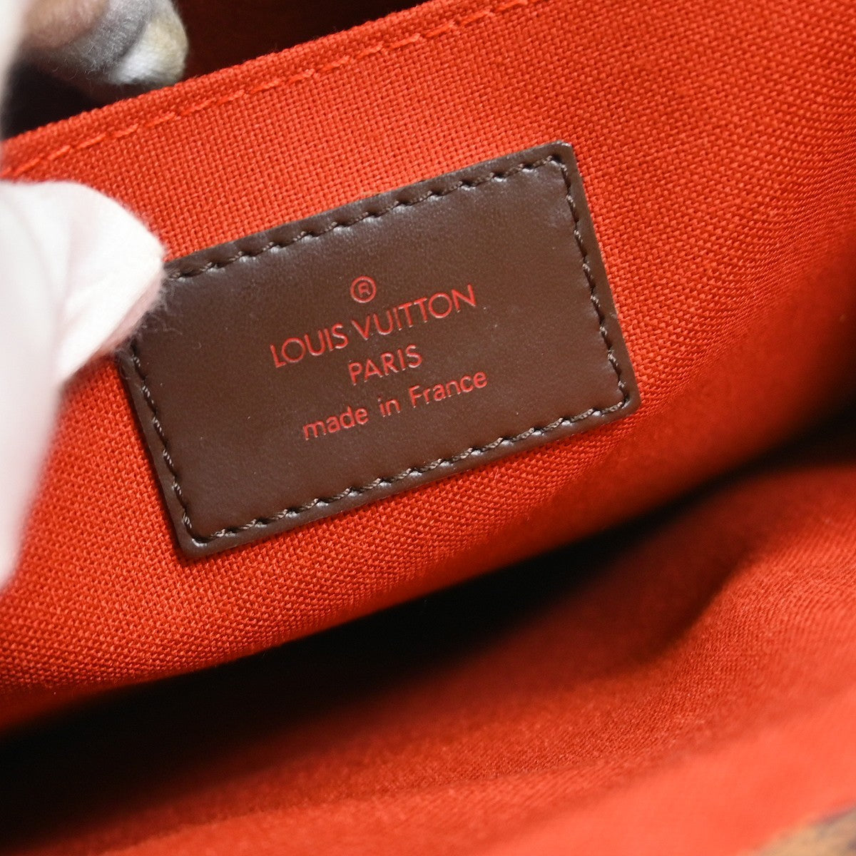 Louis Vuitton Clifton Damier Ebene, Brown, Canvas, Tote Bag