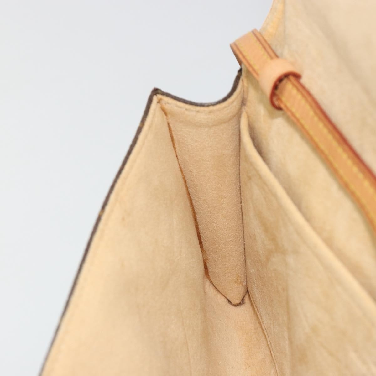 Louis Vuitton Twin Monogram Canvas, Brown, Canvas, Clutch