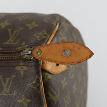 Louis Vuitton Speedy Bandouliere Bag Monogram Canvas, BROWN, CANVAS, Handbag