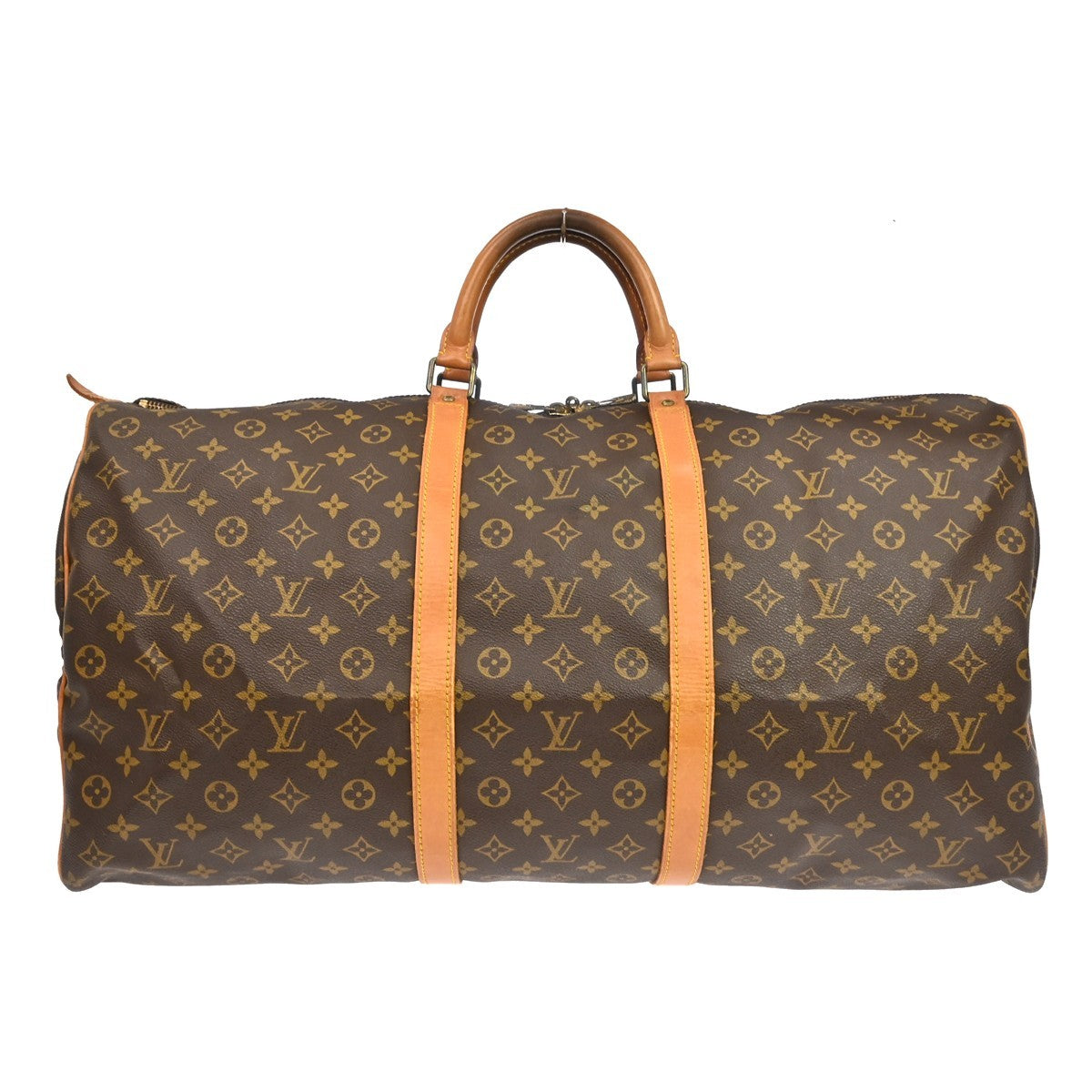 Louis Vuitton Keepall Monogram Canvas, Brown, Canvas, Travel Bag